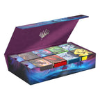 Ultimate Guard Omnihive 1000+ Xenoskin Deck-Box, offen, mit Magic: The Gathering "Tarkir: Dragonstorm" Design.