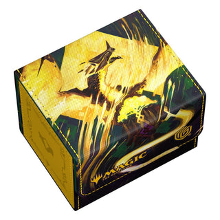 Ultimate Guard Sidewinder 100+ Xenoskin Kartenbox mit Drachenmotiv, passend für Magic: The Gathering Karten.
