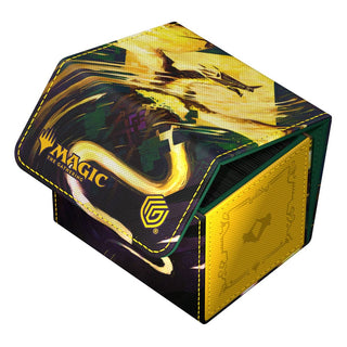Ultimate Guard Sidewinder 100+ Xenoskin Kartenbox, Magic: The Gathering Design, gelb-grün, für 100+ Karten.