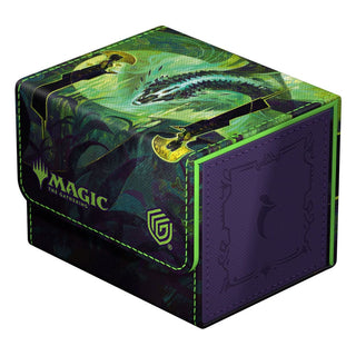 Ultimate Guard Sidewinder 100+ Xenoskin Kartenbox mit "Tarkir: Dragonstorm" Design für Magic: The Gathering.