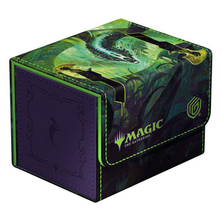 Ultimate Guard Sidewinder 100+ Xenoskin Kartenbox mit Magic: The Gathering "Tarkir: Dragonstorm" Design.