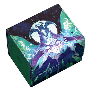 Ultimate Guard Sidewinder 100+ Xenoskin Magic: The Gathering Kartenbox mit "Tarkir: Dragonstorm" Design.