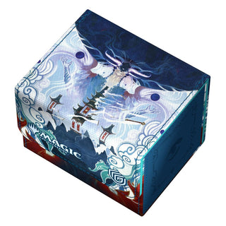 Ultimate Guard Sidewinder 100+ Xenoskin Kartenbox mit Magic: The Gathering "Tarkir: Dragonstorm" Design.