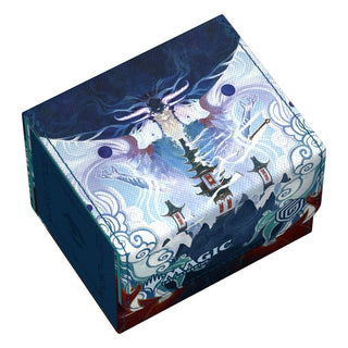 Magic: The Gathering Sidewinder 100+ Xenoskin Box mit Drachenmotiv, ideal für 100 doppelt gesleevte Karten.