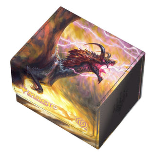 Ultimate Guard Sidewinder 100+ Xenoskin mit Magic: The Gathering Drachenmotiv, lizenziertes Artwork.
