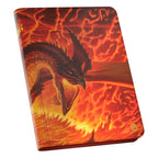 Ultimate Guard Zipfolio 360 Xenoskin mit Magmatic Hellkite-Design, Magic: The Gathering, Reißverschluss, robustes Material.