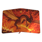 Ultimate Guard Zipfolio 360 Xenoskin mit Magmatic Hellkite-Design, Magic: The Gathering, Sammelkartenordner.
