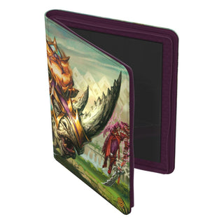 Ultimate Guard Zipfolio 360 Xenoskin mit Magic: The Gathering "Tarkir: Dragonstorm" Design, Skirmish Rhino Cover.