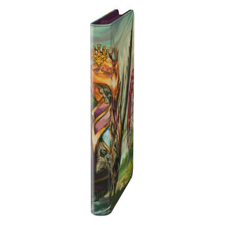 Ultimate Guard Zipfolio 360 Xenoskin Sammelkartenordner mit "Tarkir: Dragonstorm" Design, Seitenansicht.