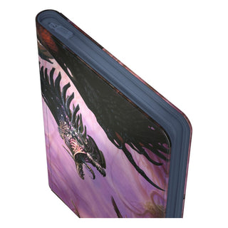 Ultimate Guard Zipfolio 360 Xenoskin mit Drachenmotiv, Reißverschluss und robustem Design für Sammelkarten.