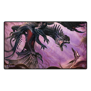 Magic: The Gathering Play-Mat "Tarkir: Dragonstorm" mit Feral Deathgorger-Design, 61x35 cm, von Ultimate Guard.