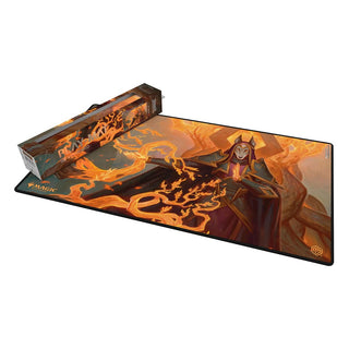 Magic: The Gathering Play-Mat "Tarkir: Dragonstorm" mit Abzan Devotee Artwork von Ultimate Guard.