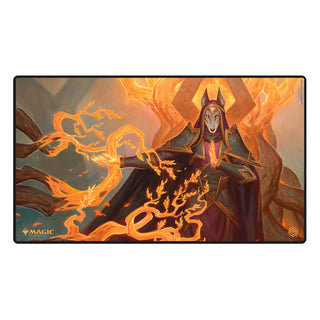 Magic: The Gathering Play-Mat "Tarkir: Dragonstorm" mit Abzan Devotee Artwork, 61x35 cm, von Ultimate Guard.