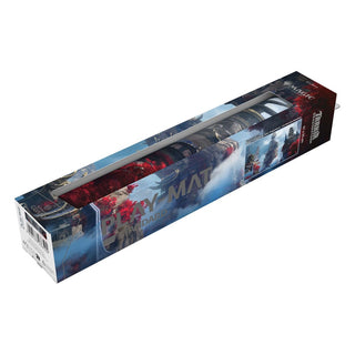 Ultimate Guard Play-Mat "Tarkir: Dragonstorm" in Verpackung, Magic: The Gathering Design, 61x35 cm.