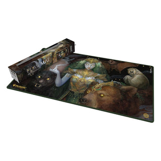 Magic: The Gathering Play-Mat "Tarkir: Dragonstorm" von Ultimate Guard mit Fantasy-Artwork, 61x35 cm.