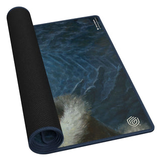 Magic: The Gathering Play-Mat "Tarkir: Dragonstorm" von Ultimate Guard, 61x35 cm, mit Drachenmotiv.