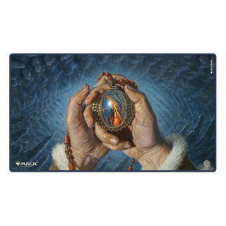 Ultimate Guard Play-Mat mit "Tarkir: Dragonstorm" Artwork, zeigt Hände mit magischem Artefakt, 61x35 cm, Magic: The Gather...