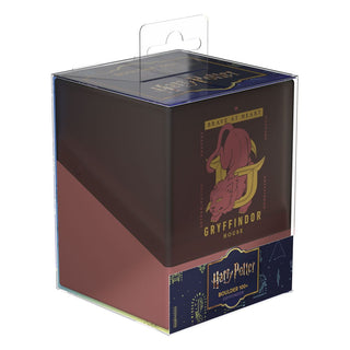 Ultimate Guard Boulder 100+ Deck-Box, Gryffindor-Design, Harry Potter, stabile Kartenbox in Klarsichtverpackung.