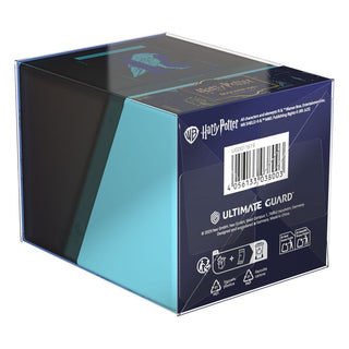 Ultimate Guard Boulder 100+ Deck-Box Harry Potter Ravenclaw, stabile Kartenbox in Blau, für Sammlerkarten.