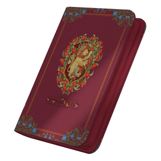 Ultimate Guard Zipfolio 160 Xenoskin, rot mit Gryffindor-Wappen, Harry Potter Sammelkartenalbum.