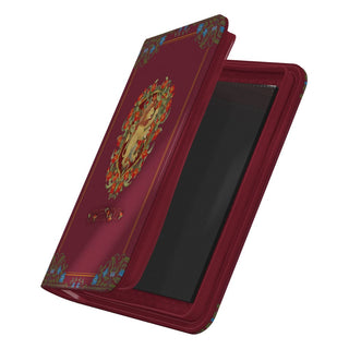 Ultimate Guard Zipfolio 160 Xenoskin Harry Potter Gryffindor Sammelkartenalbum, rot mit Wappen.