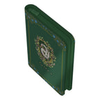 Grünes Ultimate Guard Zipfolio 160 Xenoskin mit Slytherin-Logo, Harry Potter Sammelkartenalbum.