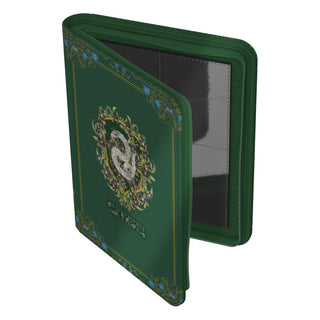 Grünes Harry Potter Slytherin Zipfolio 160 Xenoskin Sammelkartenalbum von Ultimate Guard.