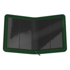 Offenes Ultimate Guard Zipfolio 160 Xenoskin in Grün, Sammelkartenalbum für Slytherin-Fans.