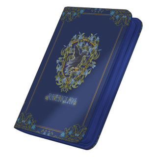 Ultimate Guard Zipfolio 160 Xenoskin Harry Potter Ravenclaw Sammelkartenalbum, blau mit Wappen.