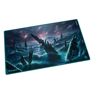 Magic: The Gathering Play-Mat "Edge of Eternities" mit Watery Grave Artwork, 61x35 cm, rutschfest.