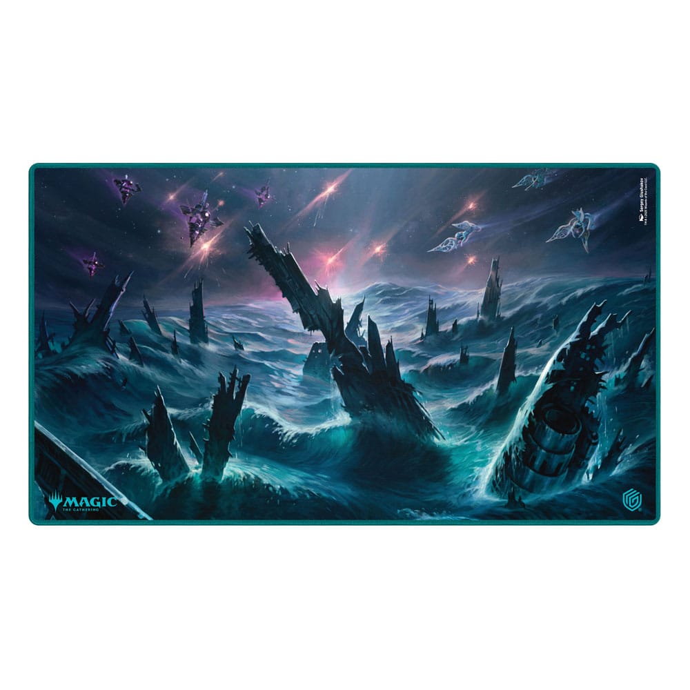 Magic: The Gathering Play-Mat "Edge of Eternities" mit Watery Grave Artwork, 61x35 cm, von Ultimate Guard.