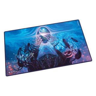 Magic: The Gathering Play-Mat "Edge of Eternities" mit blauem, mystischem Artwork, 61x35 cm, rutschfest, von Ultimate Guard.