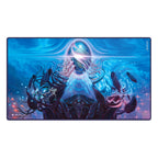 Magic: The Gathering Play-Mat "Edge of Eternities" von Ultimate Guard, 61x35 cm, blaues Fantasy-Artwork.