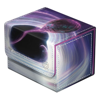 Ultimate Guard Sidewinder 100+ Xenoskin Deck-Box, Magic: The Gathering Design, lila Wirbelmuster.