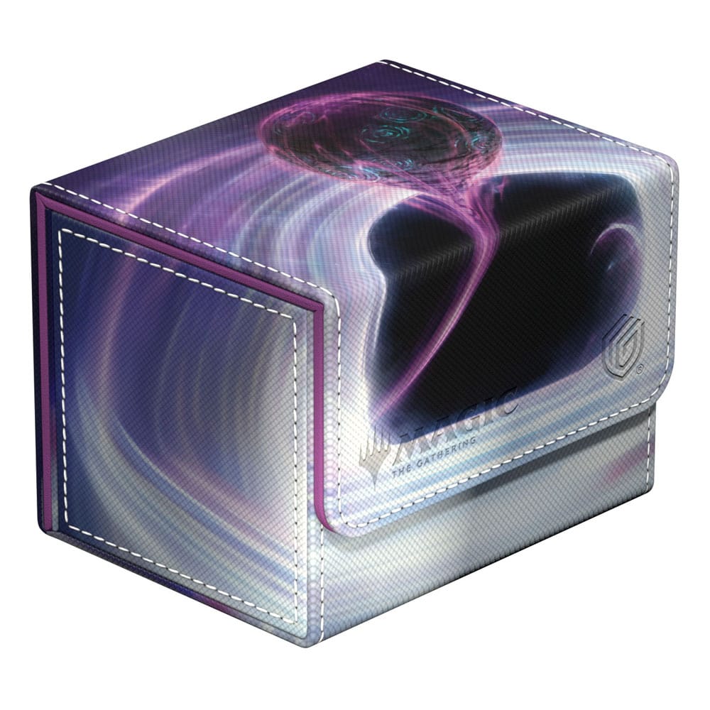 Ultimate Guard Sidewinder 100+ Xenoskin Deck-Box, Magic: The Gathering Design, lila Wirbelmotiv.