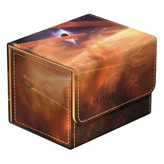 Deckbox "Edge of Eternities" von Ultimate Guard, Xenoskin, für 100 Magic: The Gathering Karten, Design mit Weltraummotiv.