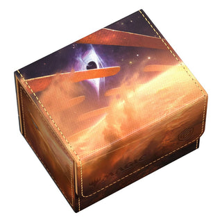 Ultimate Guard Sidewinder 100+ Xenoskin Deck-Box, Magic: The Gathering Design, orange Himmel.