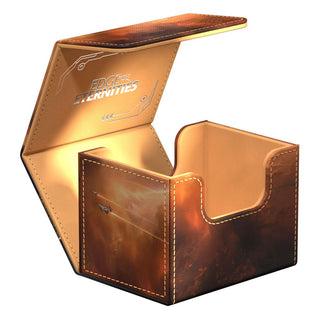 Ultimate Guard Sidewinder 100+ Xenoskin Deck-Box, offen, für 100 doppelt gesleevte Karten, Magic: The Gathering Design.