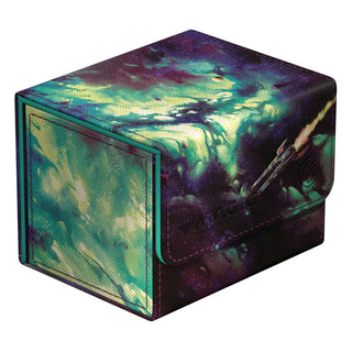 Ultimate Guard Sidewinder 100+ Xenoskin Deck-Box mit kosmischem Design für Magic: The Gathering.