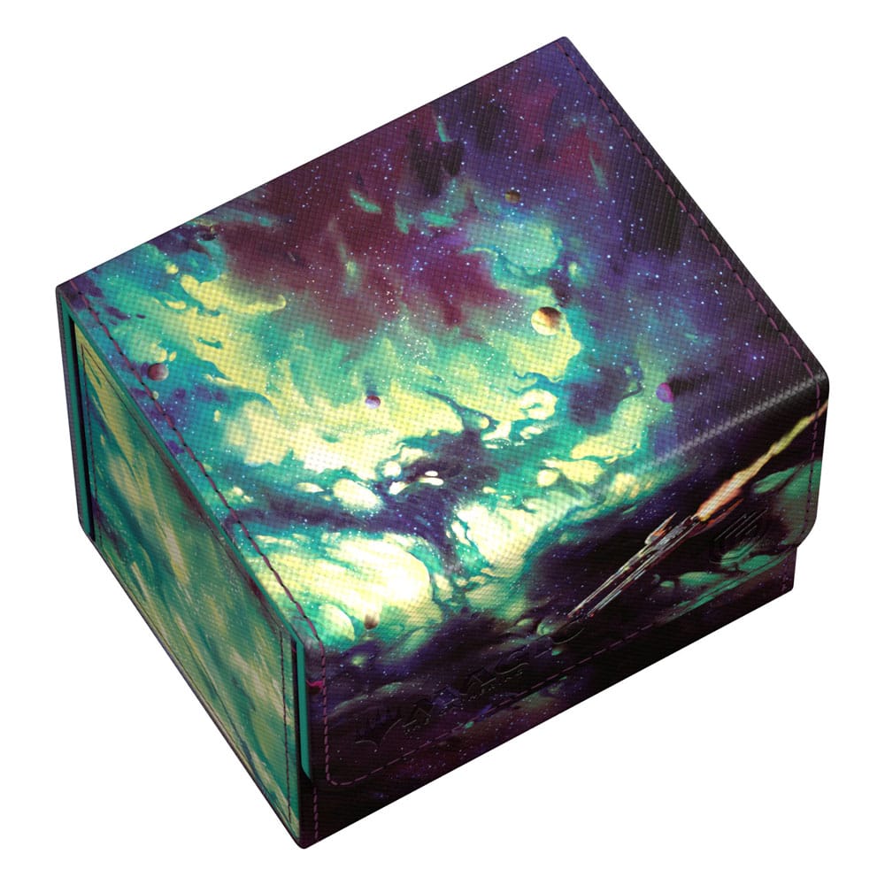 Ultimate Guard Sidewinder 100+ Xenoskin Deck-Box mit galaktischem Design, passend für 100 gesleevte Karten.
