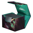Ultimate Guard Sidewinder 100+ Xenoskin Deck-Box, offen, mit Karten, Design "Edge of Eternities".