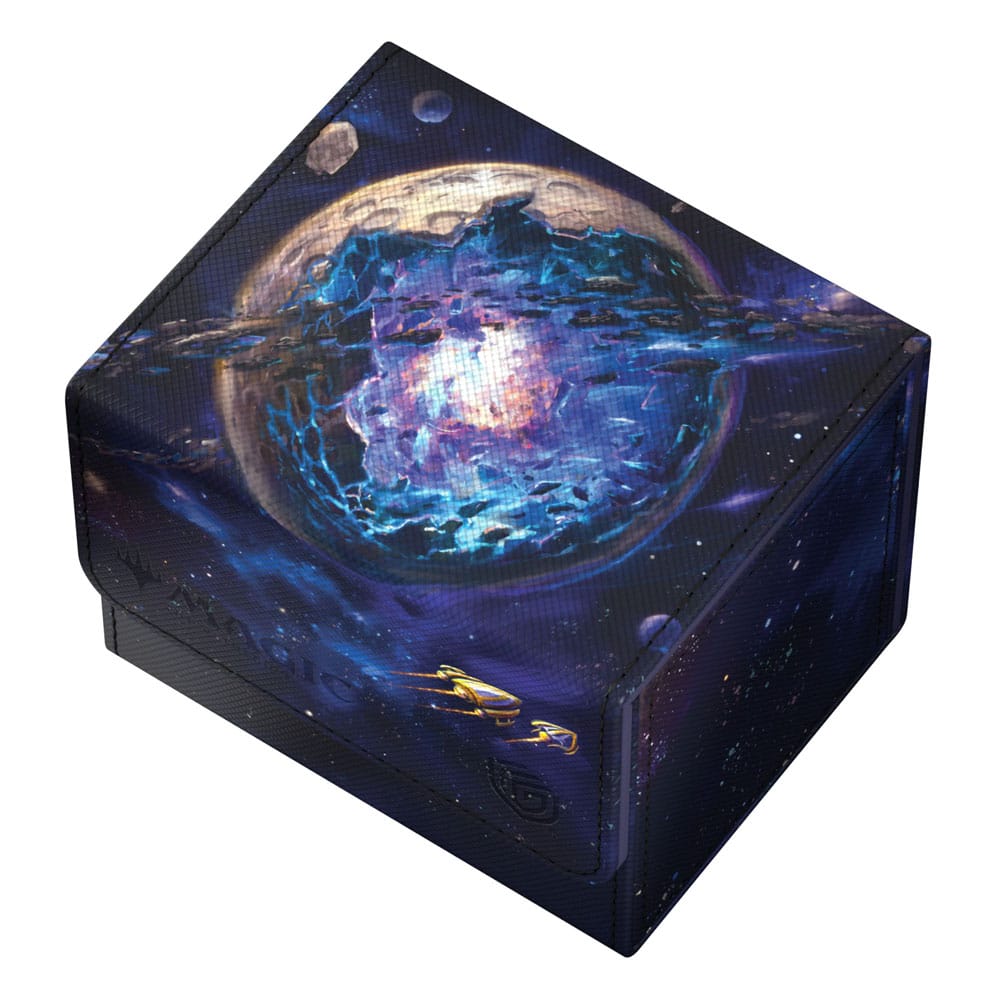 Ultimate Guard Sidewinder 100+ Deck-Box mit galaktischem Design und Xenoskin für Magic: The Gathering Karten.
