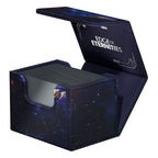 Ultimate Guard Sidewinder 100+ Xenoskin Deck-Box, geöffnet, mit "Edge of Eternities" Design.