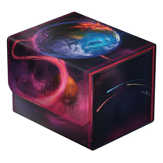 Ultimate Guard Sidewinder 100+ Xenoskin Deck-Box mit kosmischem Design für Magic: The Gathering.