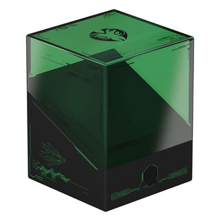 Ultimate Guard Boulder 100+ Deck-Box, grün, mit Magic: The Gathering "Edge of Eternities" Artwork.