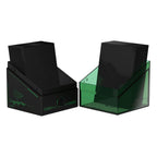 Ultimate Guard Boulder 100+ Deck-Box, schwarz und grün, für Magic: The Gathering Karten.