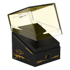 Deck-Box Ultimate Guard Boulder 100+ "Edge of Eternities" mit geöffnetem Deckel und Magic: The Gathering Artwork.