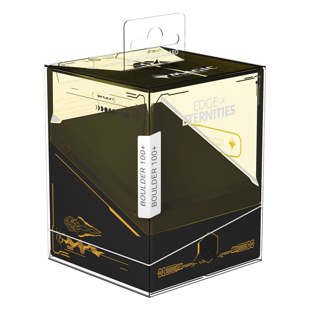 Deck-Box Ultimate Guard Boulder 100+ mit Magic: The Gathering "Edge of Eternities" Artwork, in Verpackung.