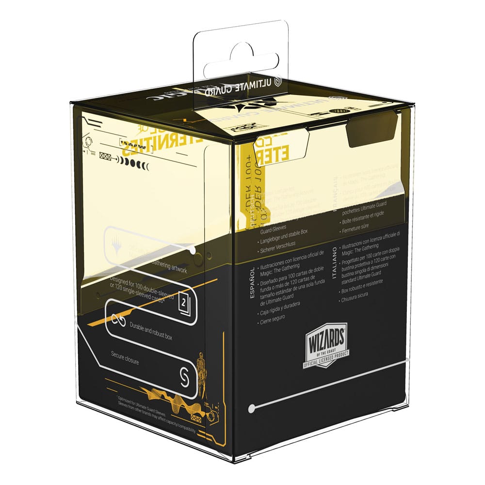 Ultimate Guard Boulder 100+ Deck-Box mit Magic: The Gathering Artwork, robust und sicher.