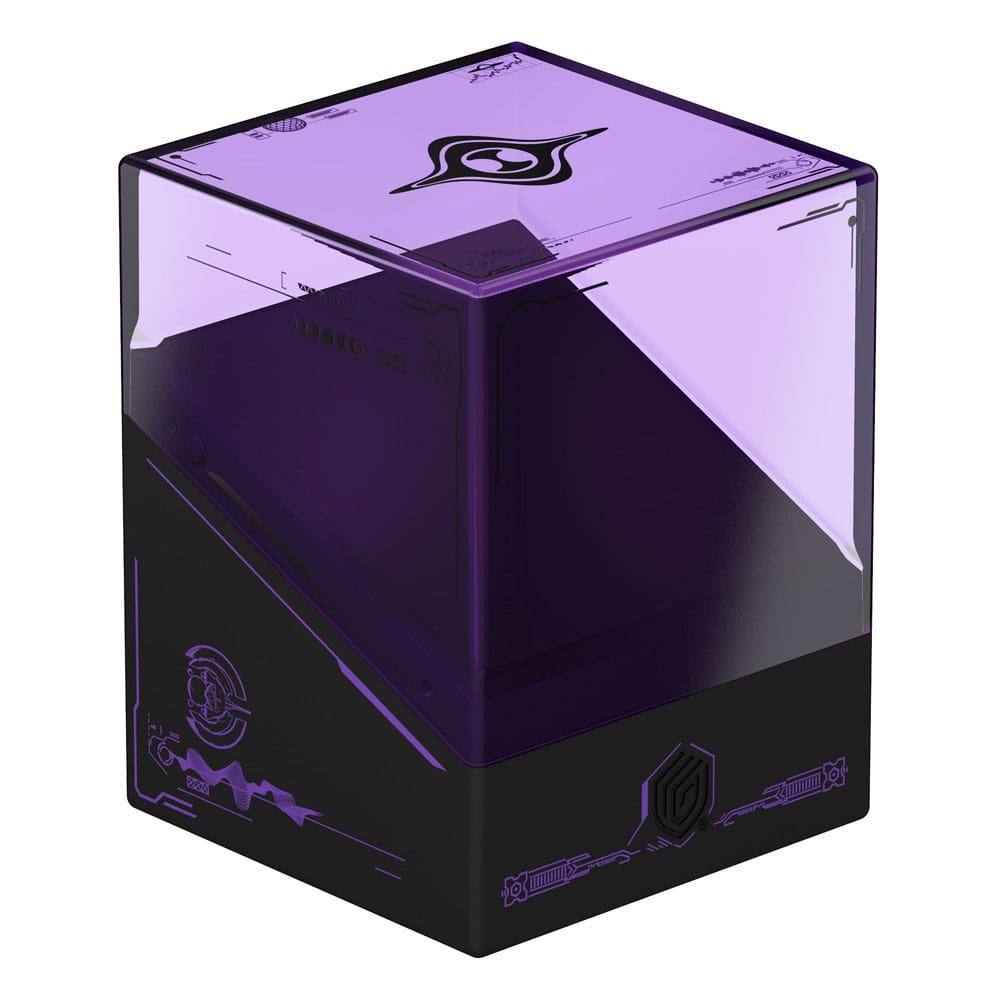 Ultimate Guard Boulder 100+ Deck-Box, lila, mit Magic: The Gathering "Edge of Eternities" Design.